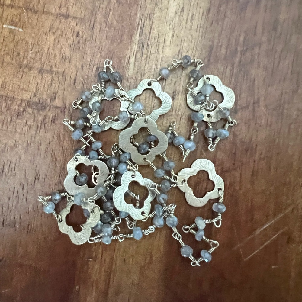 handmade beaded necklace